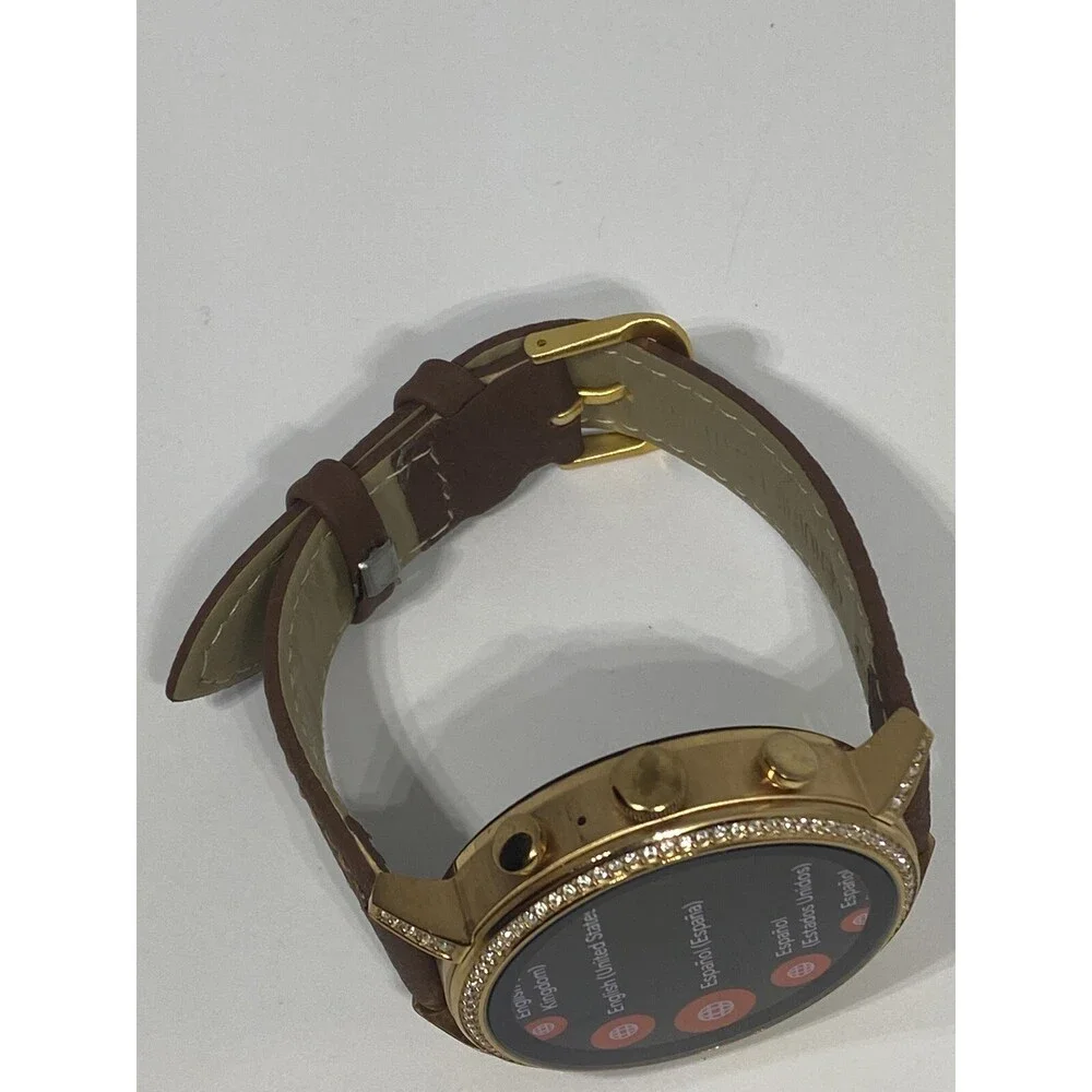 Fossil Gen 4 Authentic Digital Dial Smart Watch Custom Band FTW6011 AB602